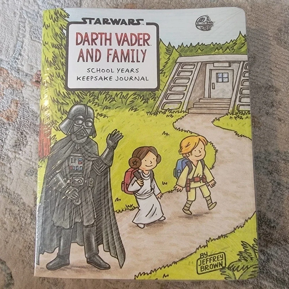 🛑 2 / $40 Sale! STAR WARS DARTH VADER & Family keepsake journal